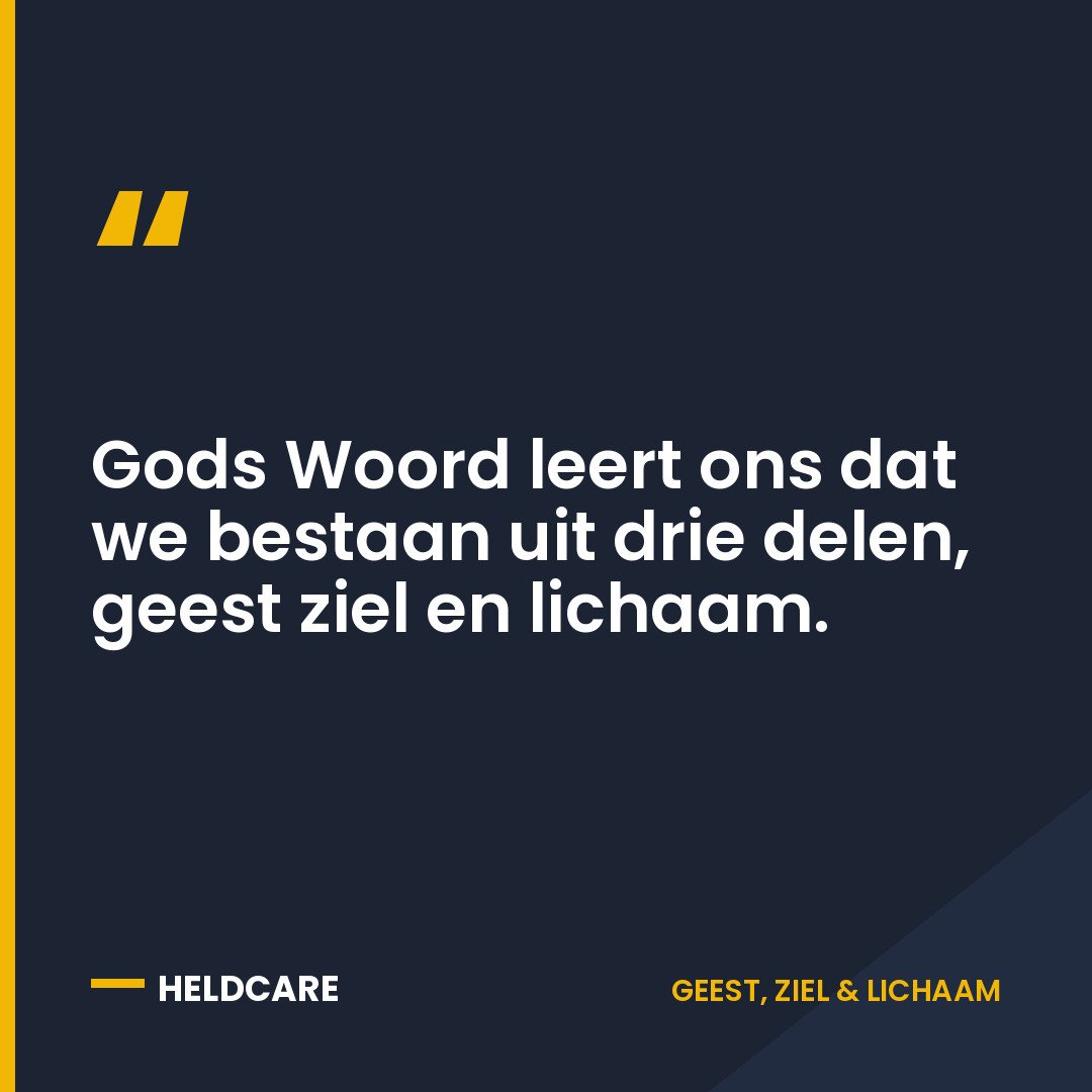 Onderwijs over Geest, Ziel en Lichaam (1)